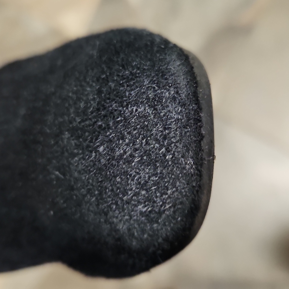 Bcbgeneration Black Suede Knee High Boot, Side Zi… - image 6